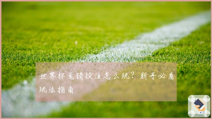 世界杯竞猜投注怎么玩？新手必看玩法指南