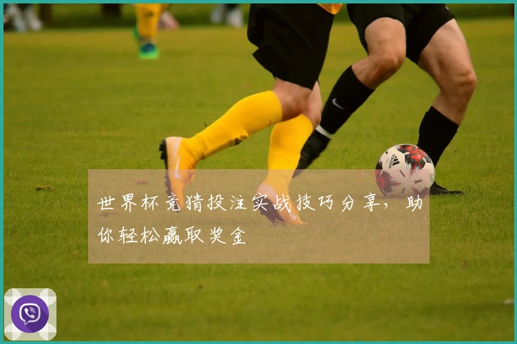 世界杯竞猜投注实战技巧分享，助你轻松赢取奖金