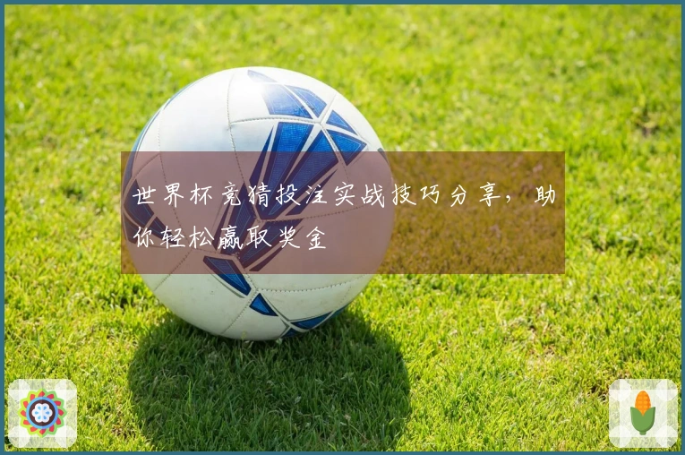 世界杯竞猜投注实战技巧分享，助你轻松赢取奖金